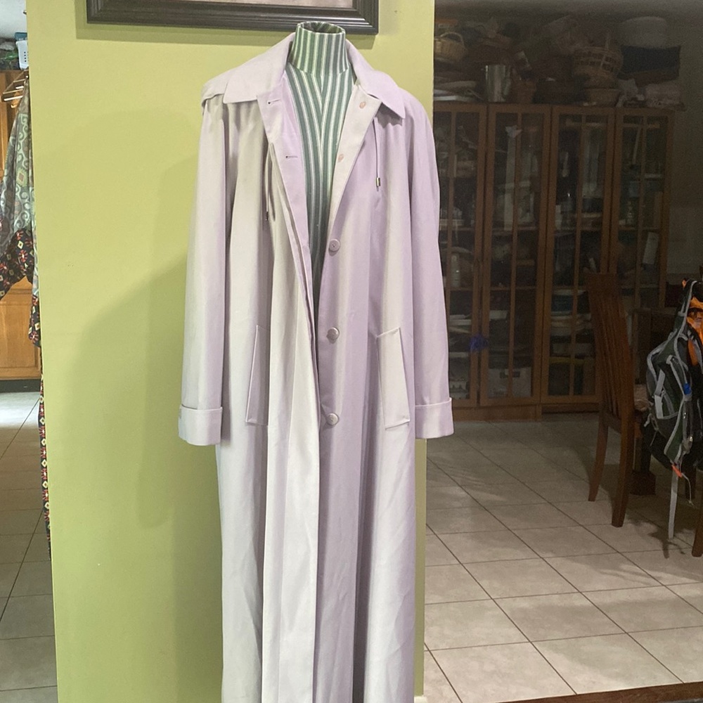 Women’s Vintage Fleet Street Long Hooded Coat sz 12